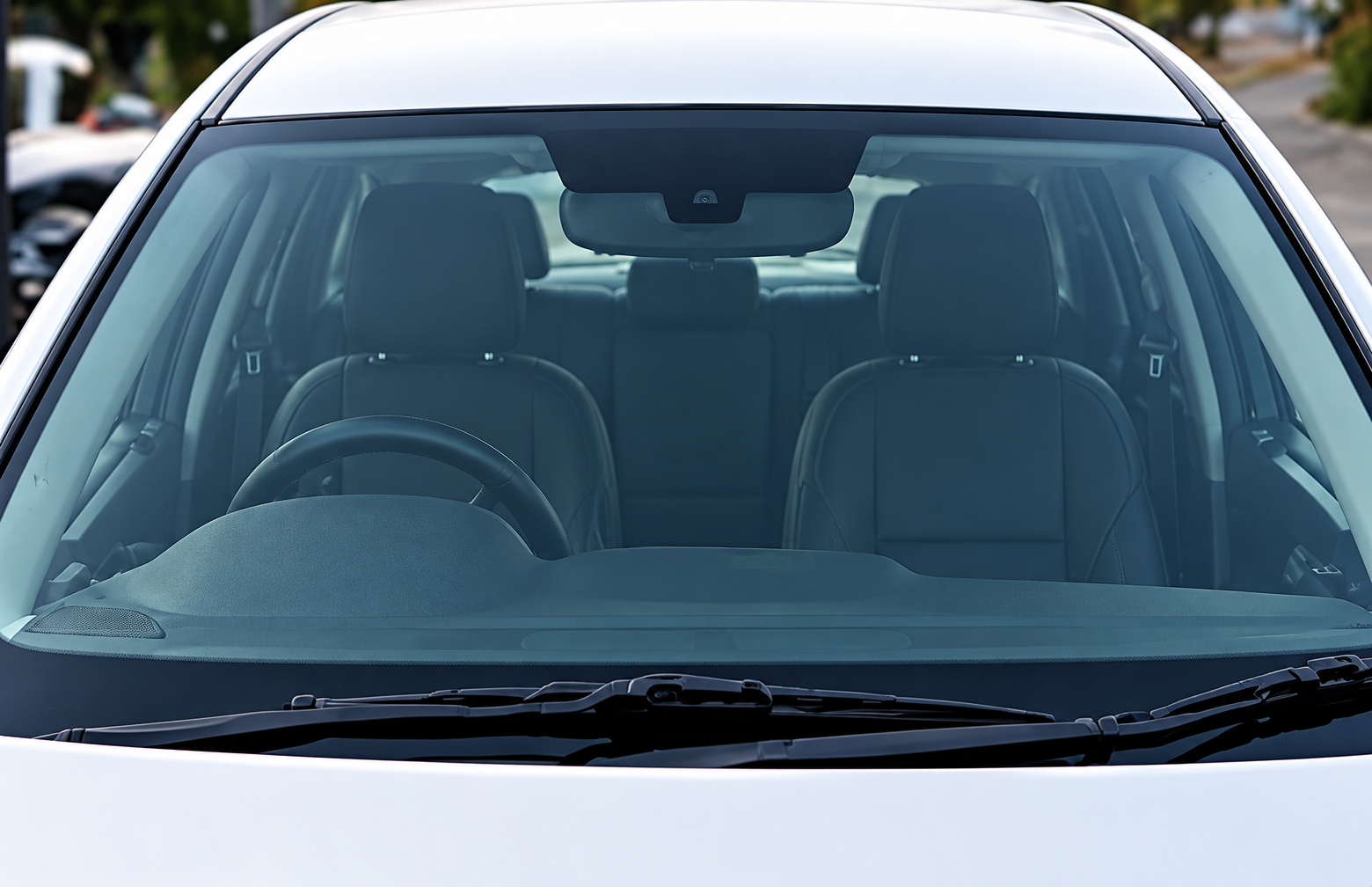 Front Windshield Interior Detail