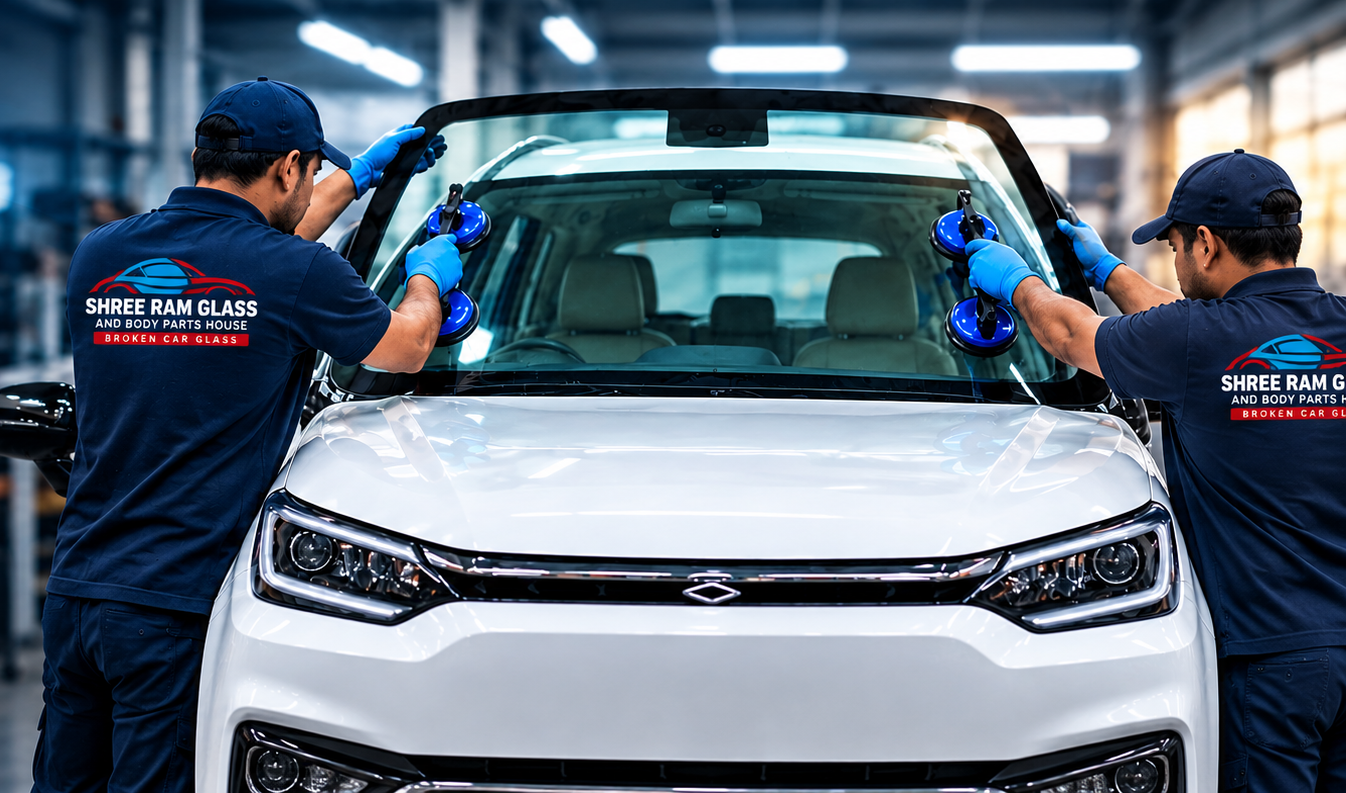 Professional Windshield Replacement Workshop